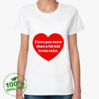 Женская футболка органик