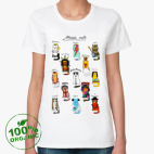 Женская футболка органик