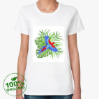 Женская футболка органик