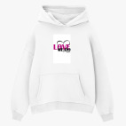 Толстовка худи оверсайз