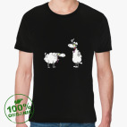 Мужская футболка органик