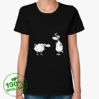 Женская футболка органик