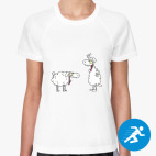 Женская спортивная футболка