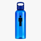 Прозрачная спортивная бутылка