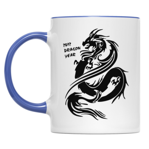 Кружка с принтом Год дракона