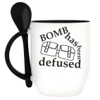 Кружка с ложкой