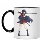 Кружка двухцветная