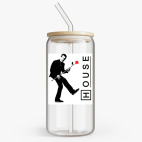 Банка с бамбуковой крышкой