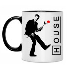 Кружка двухцветная