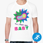 Мужская спортивная футболка