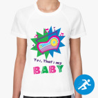 Женская спортивная футболка