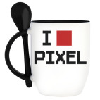 Кружка с ложкой