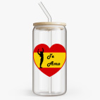 Банка с бамбуковой крышкой