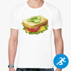 Мужская спортивная футболка