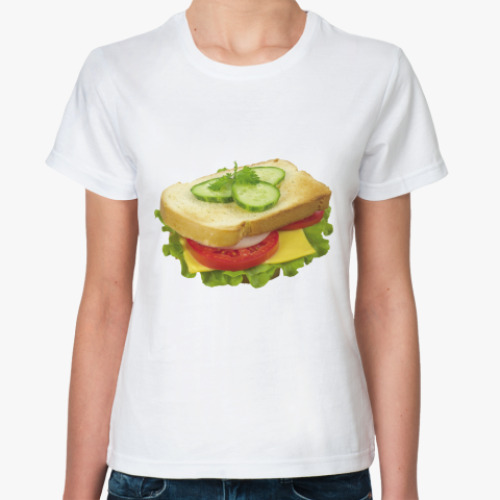 Классическая футболка бутерброд