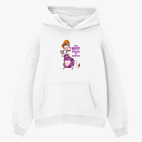 Толстовка худи оверсайз