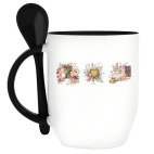 Кружка с ложкой