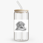 Банка с бамбуковой крышкой