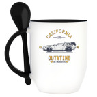 Кружка с ложкой