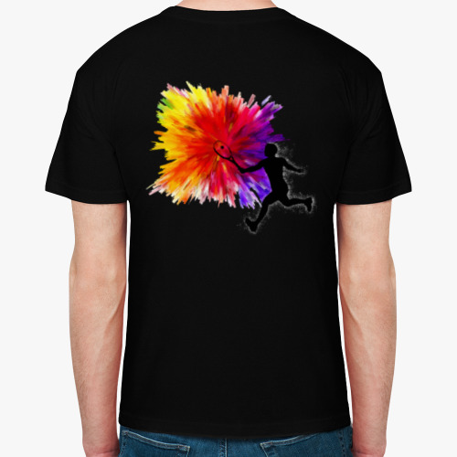 Футболка с принтом TENNIS