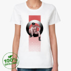 Женская футболка органик