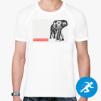 Мужская спортивная футболка