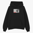 Толстовка худи оверсайз