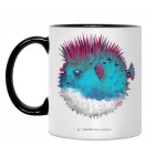 Кружка двухцветная