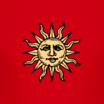 Солнце в этническом стиле