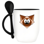 Кружка с ложкой