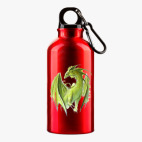 Металлическая бутылка 400 мл UV-DTF