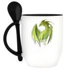 Кружка с ложкой