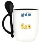 Кружка с ложкой