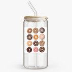 Банка с бамбуковой крышкой