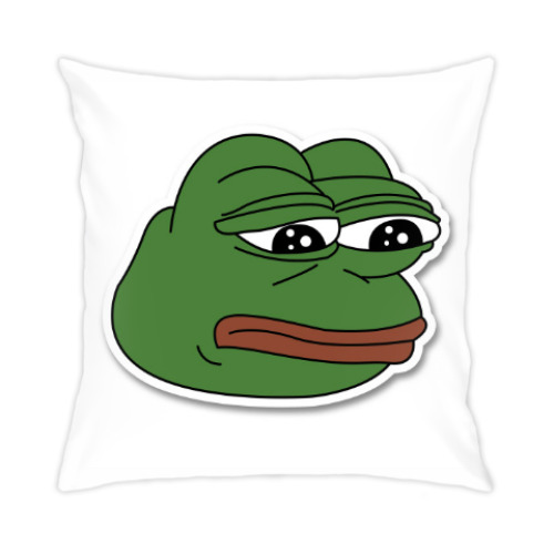 Подушка Sad Frog