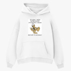 Толстовка худи оверсайз