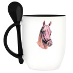 Кружка с ложкой