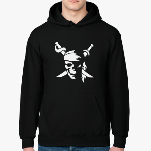 Толстовка худи с принтом Пираты