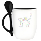 Кружка с ложкой