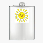 Фляжка стальная