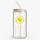 Банка с бамбуковой крышкой