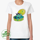 Женская футболка органик