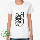 Женская футболка органик