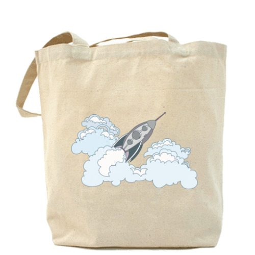 Сумка шоппер с принтом Unlimited Space