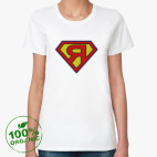 Женская футболка органик