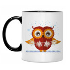 Кружка двухцветная