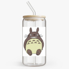 Банка с бамбуковой крышкой