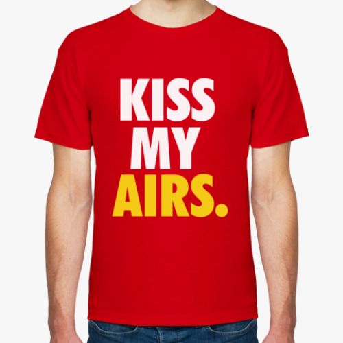 Футболка с принтом Kiss My Airs