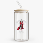 Банка с бамбуковой крышкой