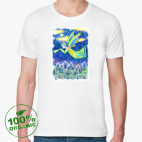 Мужская футболка органик